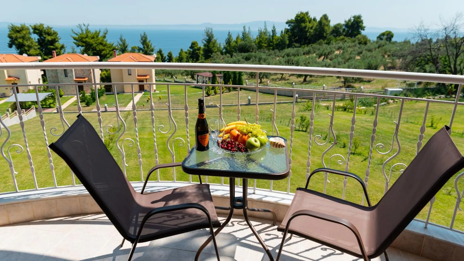 Holiday home Vacation House With A Panoramic Sea View And Forest Polychrono